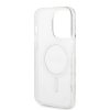 Zestaw Guess GUBPP14XHMEACSK Case+ Charger iPhone 14 Pro Max 6,7 czarny/black hard case Marble MagSafe